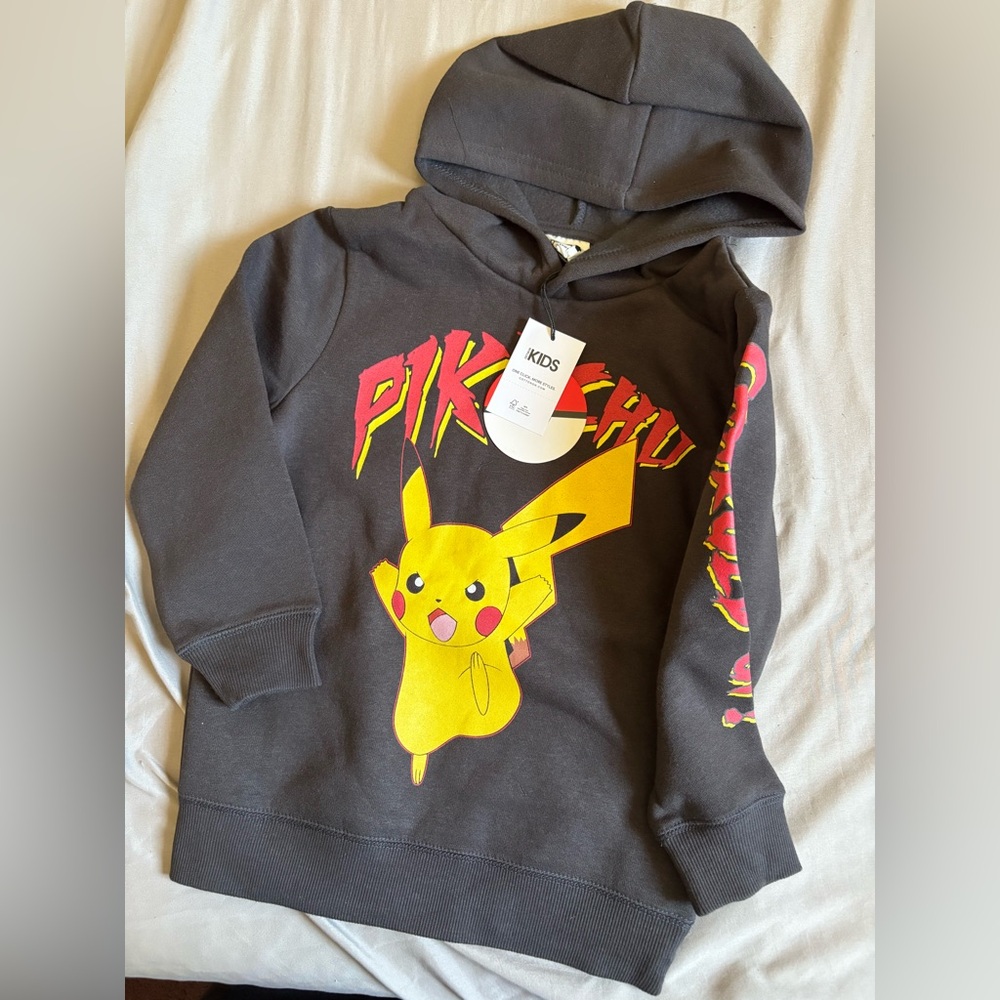 Cotton on kids Pokémon pikachu hoodie
